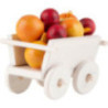 Handwagen mit Äpfeln - 2,4 cm