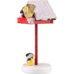 Bird House with Titmouse - 4,5 cm / 1.7 inch