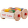Cart with Toy Bricks - 1 cm / 0.4 inch