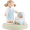 Flax Haired Children "Anne and Paul" - 5 cm / 2 inch