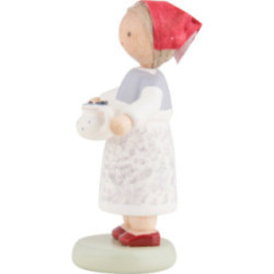 Flachshaarkinder Beerensammlerin - 5 cm