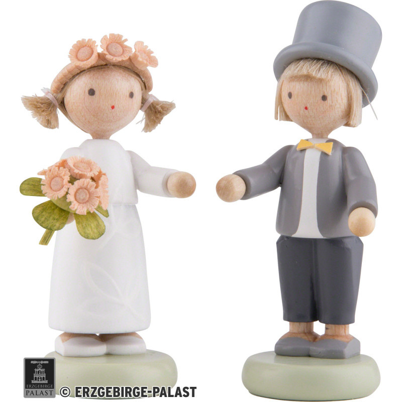 Flax Haired Children Kid's Wedding - 5 cm / 2 inch
