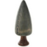 Solid Wood Tree - Conical - Green - 27 cm / 10.6 inch