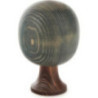 Solid Wood Tree - Round - Green - 16 cm / 6.3 inch