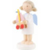 Flax Haired Angel with Little Ship - 5 cm / 2 inch