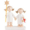 Flax Haired Angels "Siblings" - 5 cm / 2 inch