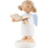 Flax Haired Angel Little with Music Book - 5 cm / 2 inch