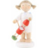 Flachshaarengel mit Pinocchio - 5 cm