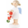Flachshaarengel mit Pinocchio - 5 cm