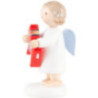 Flax Haired Angel with Swedish Little Horse - 5 cm / 2 inch