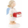 Flax Haired Angel with Jewel Case - 5 cm / 2 inch