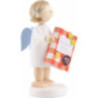 Flachshaarengel mit Backbuch (13) - 5 cm