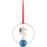 Christbaumschmuck Engel mit Bäumchen - 7 cm