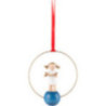 Tree Ornament - Angel with Music Book - 7 cm / 2.8 inch