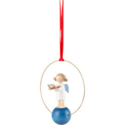 Tree Ornament - Angel with Music Book - 7 cm / 2.8 inch