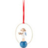 Tree Ornament - Angel with Music Book - 7 cm / 2.8 inch