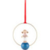Christbaumschmuck Engel mit Lebkuchenherz - 7 cm