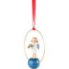 Tree Ornament - Angel with Mistletoe - 7 cm / 2.8 inch
