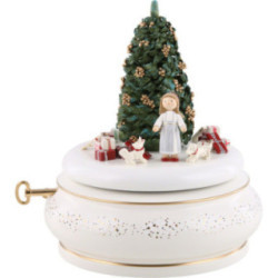 Spieldose "Der Weihnachtsabend" - 15 cm