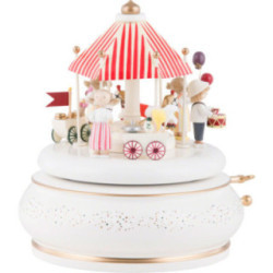 Music Box "Children's Fair" - 18 cm / 7.1 inch