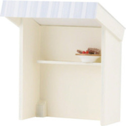 Flachshaarkinder Marktbude Zuckerbäckerei - 8 cm