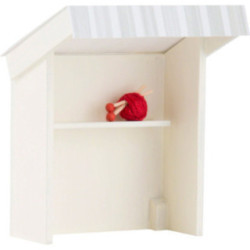 Flachshaarkinder Marktbude Schneiderin - 8 cm