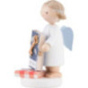 Flax Haired Angel with Diary - 5 cm / 2 inch