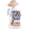 Flax Haired Angel with Diary - 5 cm / 2 inch