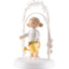 Flax Haired Children - Birthday Child with Watering Can - 7,5 cm / 3 inch