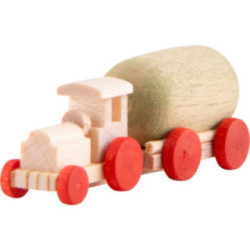 Tractor with Trailer - 2 cm / 0.8 inch