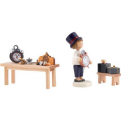 Flachshaarkinder Uhrmacher - 5 cm