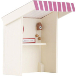 Flachshaarkinder Marktbude Uhrmacher - 8 cm