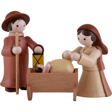 Thiel-Figuren Heilige Familie - natur - 6 cm