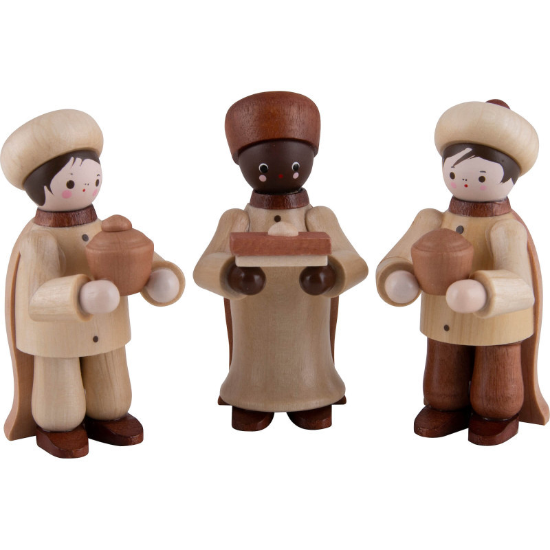 Thiel-Figuren Heilige Drei Könige - natur - 6 cm