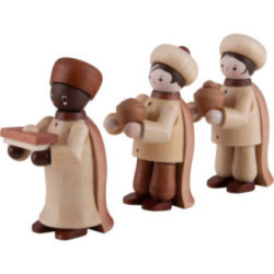 Thiel-Figuren Heilige Drei Könige - natur - 6 cm