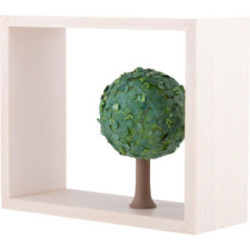 Apple Tree in Frame - without  Figurines - Summer - 13,5 cm / 5.3 inch