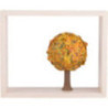 Apfelbaum im Rahmen - ohne Figuren - Herbst - 13,5 cm