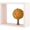 Apfelbaum im Rahmen - ohne Figuren - Herbst - 13,5 cm