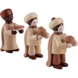 Thiel-Figuren Heilige Drei Könige - natur - 6 cm