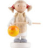 Flachshaarkinder Kleines Mädchen mit Lampion - Edition Flade & Friends - 5 cm