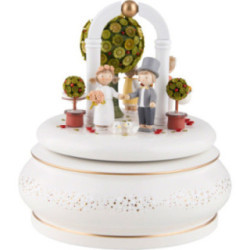 Music Box "The most beautiful day" - 15 cm / 5.9 inch