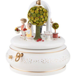 Spieldose "Der schönste Tag"  - 15 cm