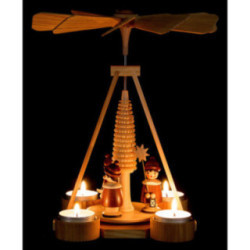 1-Tier Pyramid - Carolers - 25 cm / 9.8 inch