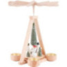 1-Tier Pyramid - Snowmen - 25 cm / 9.8 inch