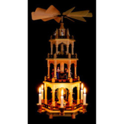 4-Tier Pyramid - Miners - 58 cm / 22.8 inch