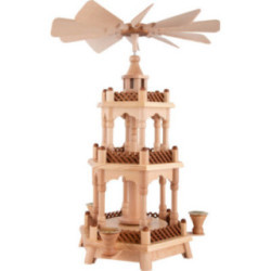 3-stöckige Pyramide unbestückt - 42 cm