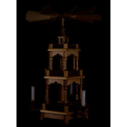 3-stöckige Pyramide unbestückt - 42 cm