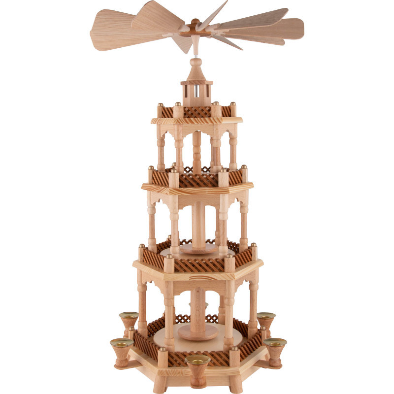 4-Tier Pyramid - without Figurines - 58 cm / 22.8 inch