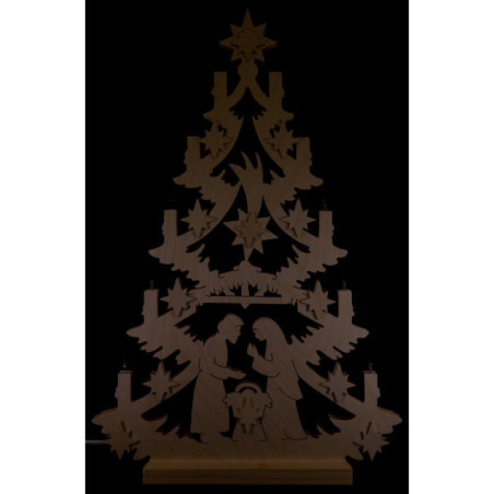Light Triangle - Christmas Tree - 40x60 cm / 15.7x23.6 inch