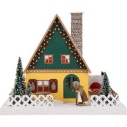 Lichterhaus Pfefferkuchenhaus - 24,5 cm